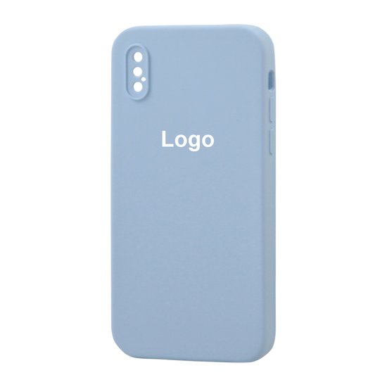 Square Full Silicone Case  iPhone XS