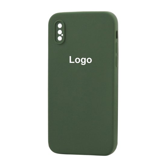 Square Full Silicone Case  iPhone XS