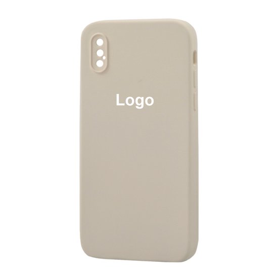 Square Full Silicone Case  iPhone XS