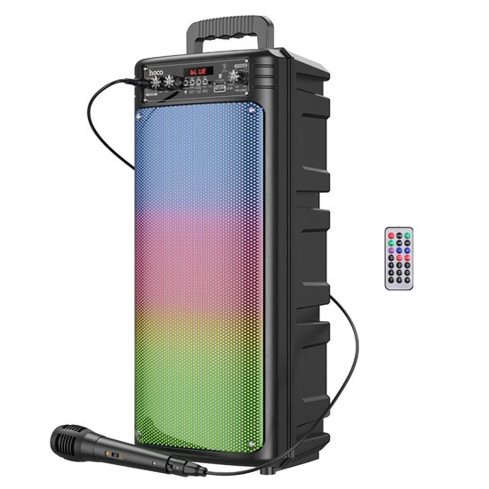 Портативная колонка с микрофоном Hoco BS52 Billowing Outdoor BT Speaker