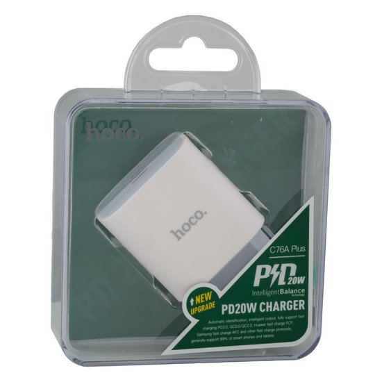 СЗУ Hoco C76A Plus Speed source PD20W charger