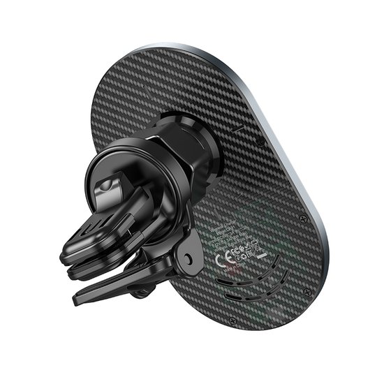 Автодержатель с беспроводной зарядкой Hoco CA91 Magic magnetic wireless fast charging car holder