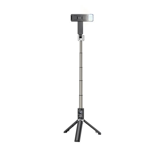 Монопод для селфи Hoco K16 aluminum alloy fill light live broadcast holder