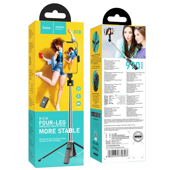 Монопод-Квадропод Hoco K18 Wave four-leg live broadcast holder