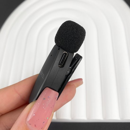 Микрофон-петличка Hoco L15 Type-C Crystal lavalier wireless digital microphone