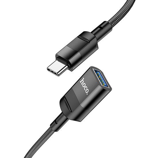 Кабель Hoco U107 Type-C male to USB female USB3.0 charging data sync  extension cable