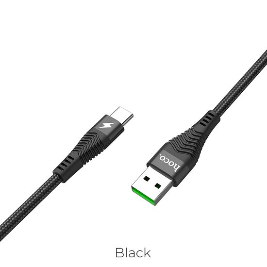 Кабель Hoco U53 5A Flash charging data cable for Type-C
