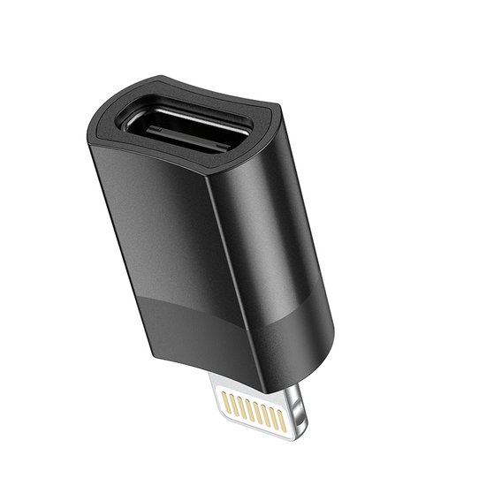 Адаптер Hoco UA17 iP Male to Type-C female USB2.0 adapter