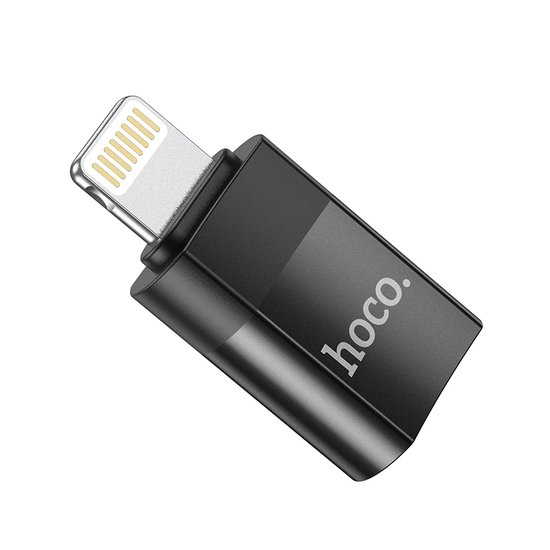 Адаптер Hoco UA17 iP Male to Type-C female USB2.0 adapter