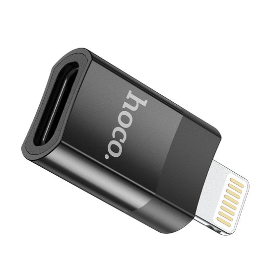 Адаптер Hoco UA17 iP Male to Type-C female USB2.0 adapter