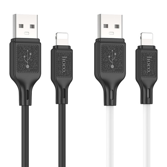 Кабель Hoco X90 Cool silicone charging data cable for iP