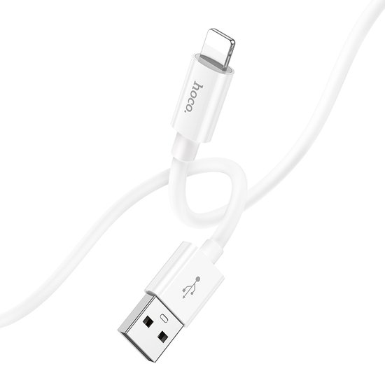 Кабель Hoco X87 Magic silicone charging data cable for iP