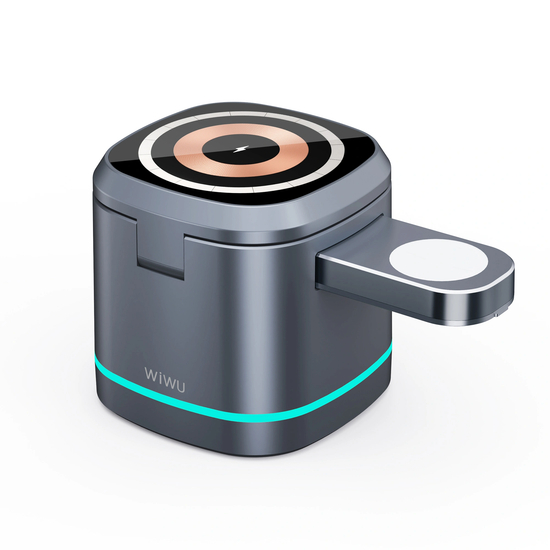 WiWU БЗП Wi-W024 RUBIK'S CUBE 3 in 1 Wireless Charger