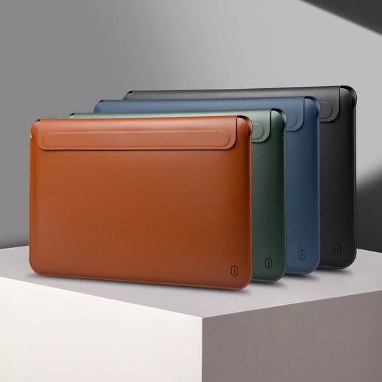 WiWU Сумка-чехол Skin Pro II Leather Sleeve для MacBook  Air 13.6