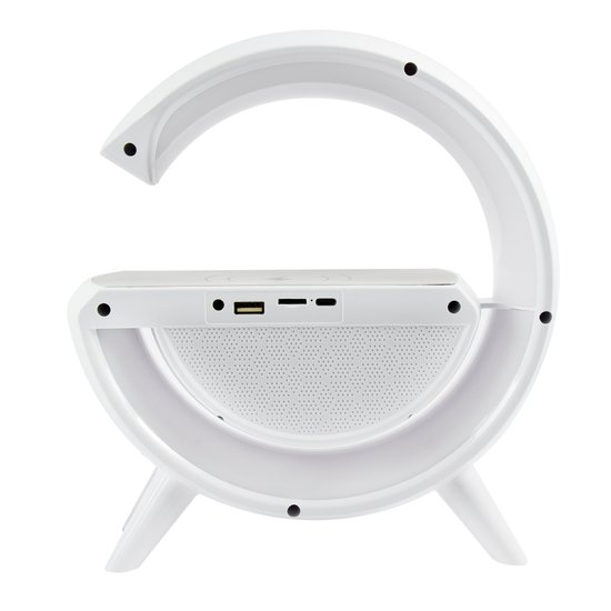 Колонка светильник с Bluetooth и беспроводной зарядкой BT2301