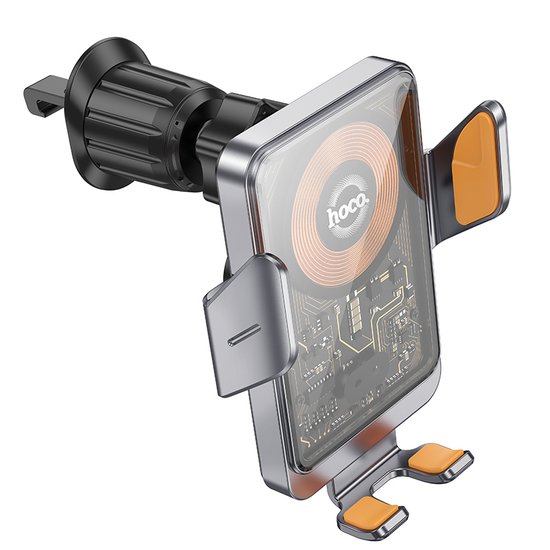 Автотримач HW7 Transparent Discovery Edition Wireless Fast Charging Car Holder(Air Outlet)