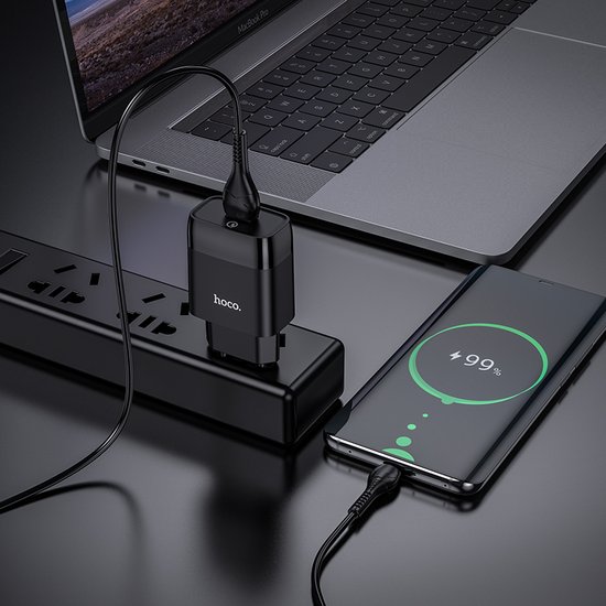 СЗУ Hoco C72Q Glorious single port QC3.0 charger
