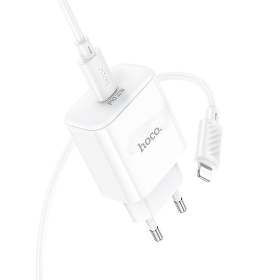 СЗУ Hoco C76A Pro Majestic single port PD30W charger set(C to iP)