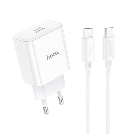 СЗУ Hoco C76A Pro Majestic single port PD30W charger set(Type-C to Type-C)