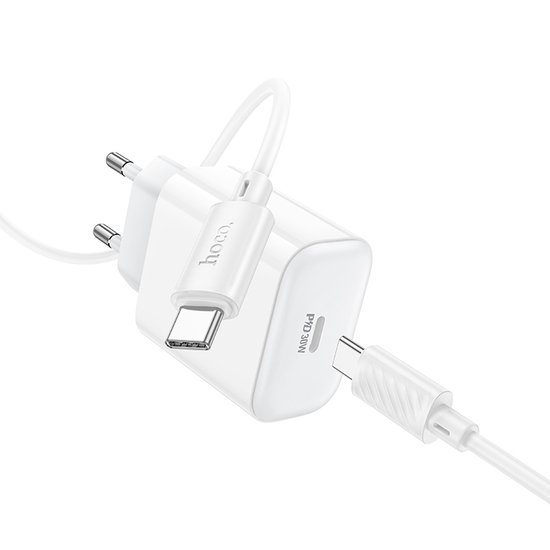 СЗУ Hoco C76A Pro Majestic single port PD30W charger set(Type-C to Type-C)