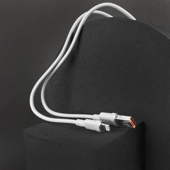 Кабель Hoco U131 Afortunado 2-in-1 charging data cable USB/Type-C to iP