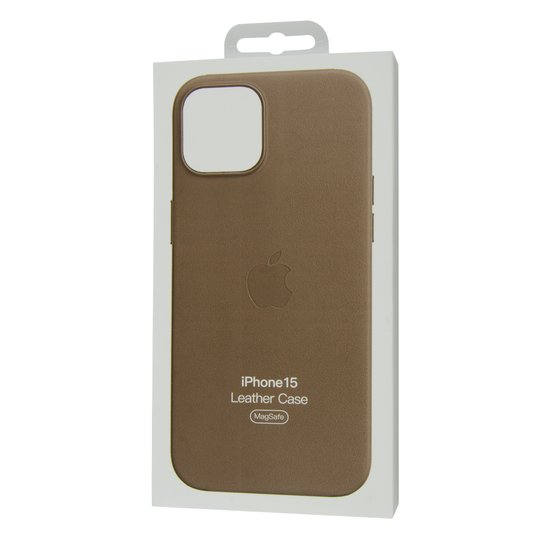 Leather Case with MagSafe iPhone 15