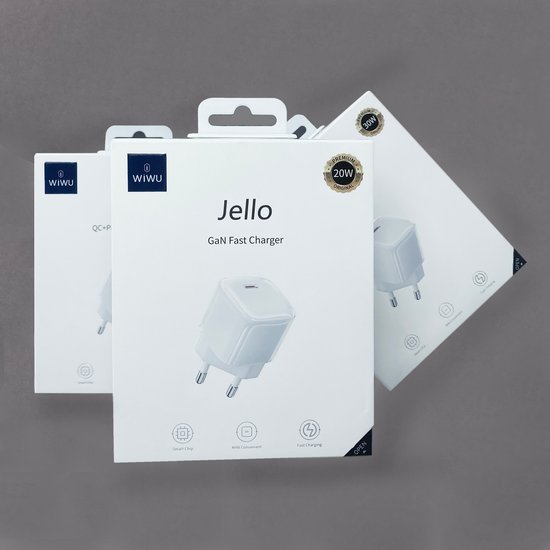 WIWU СЗУ Wi-U016 Jello 20W PD Gan Fast Charger