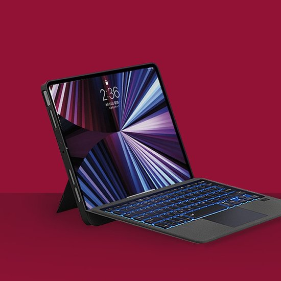 WiWU Чехол для планшета с клавиатурой Mag Touch iPad Keyboard Case English+English & Arabic "10,9/11