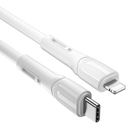 WIWU Кабель Wi-C005 C-L Armor Series High Elastic TPE Fast Charging USB C to Lighting