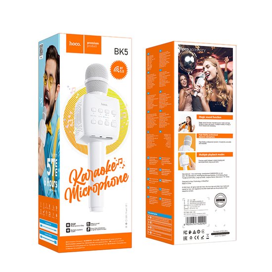Мікрофон Hoco BK5 Cantando karaoke microphone