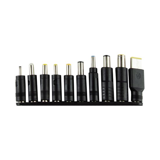 Кабель питания для ноутбука 100W с набором переходников с USB Type-C на DC 10 in 1