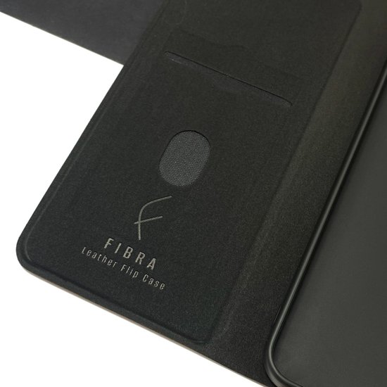 FIBRA Leather Flip case Samsung S24 Ultra