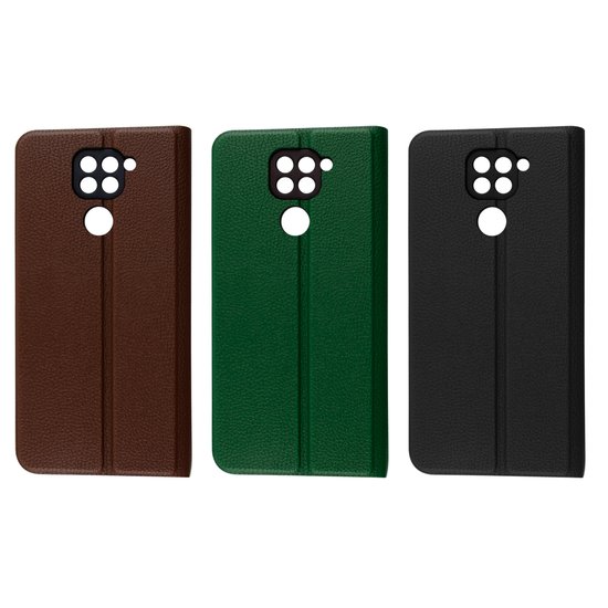 FIBRA Leather Flip case Xiaomi Redmi Note 9