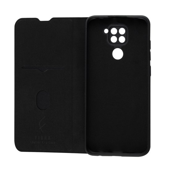 FIBRA Leather Flip case Xiaomi Redmi Note 9