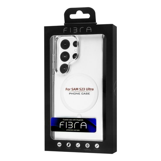 FIBRA Crystal Сase with MagSafe Samsung S23 Ultra