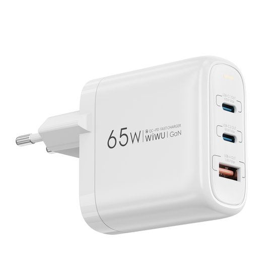 WIWU МЗП Wi-U024 Ark 65W QC+PD GaN Fast Charger