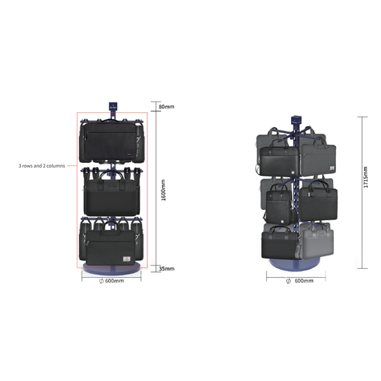 WiWU Cтійка для сумок Model G