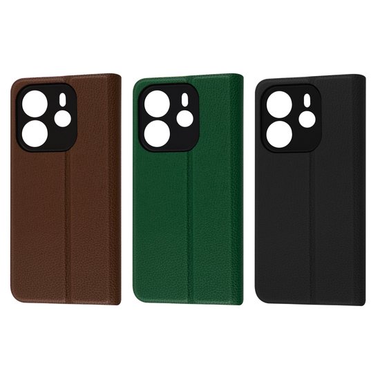 FIBRA Leather Flip case Xiaomi Redmi Note 14 (4G)