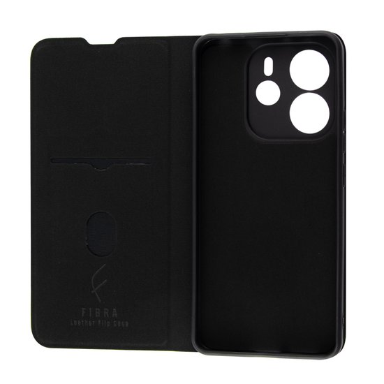 FIBRA Leather Flip case Xiaomi Redmi Note 14 (4G)