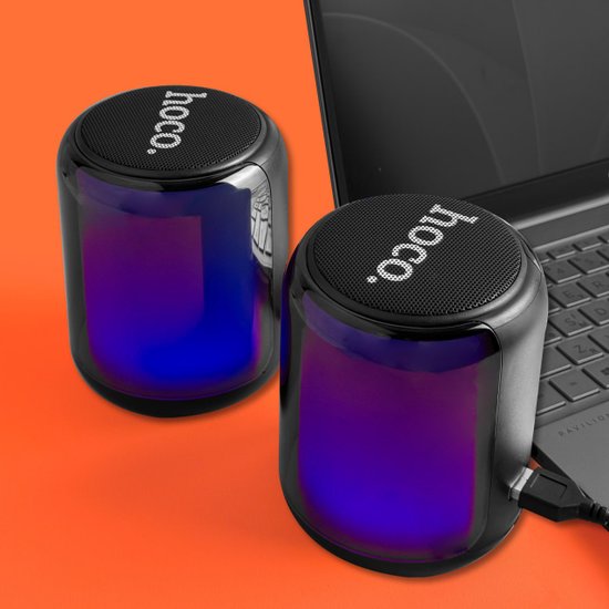 Портативная колонка Hoco BS56 Colorful BT wired 2-in-1 computer speaker