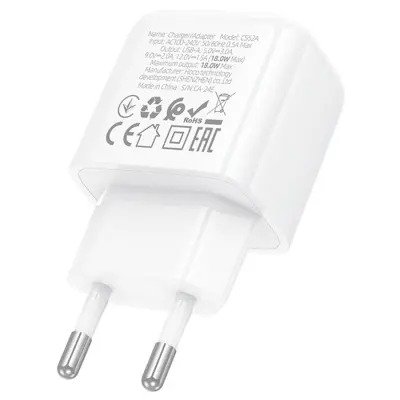 СЗУ Hoco CS52A Surplus single-port QC3.0 charger(EU)