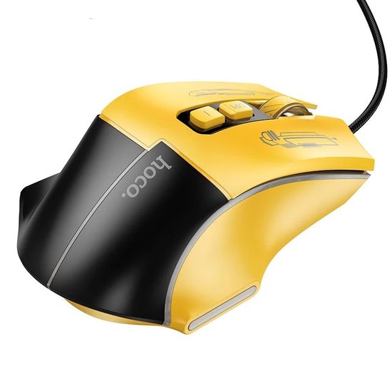 Миша комп'ютерна Hoco GM31 Overlord luminous gaming wired mouse