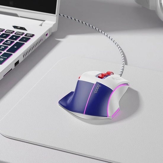 Миша комп'ютерна Hoco GM31 Overlord luminous gaming wired mouse