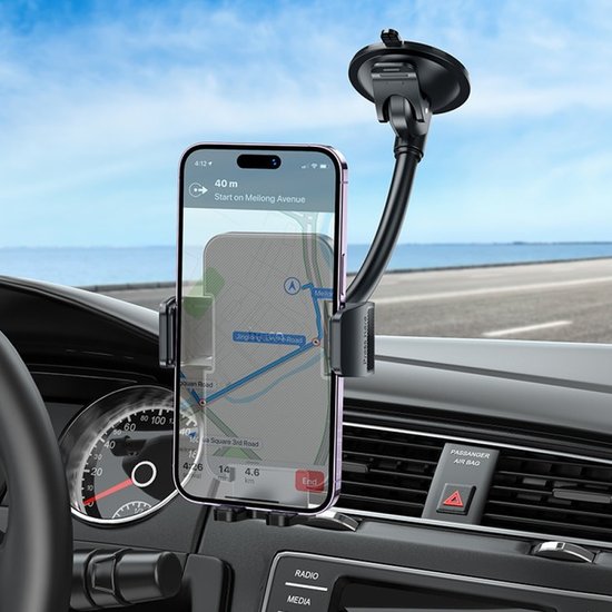 Автоутримувач Hoco H38 Cheetah car holder (windshield)
