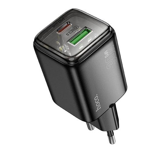 СЗУ Hoco N53 Monsoon PD30W+QC3.0 charger