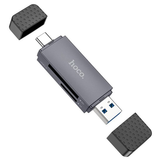 Кардридер - считыватель карт памяти Hoco HB45 Spirit 2-in-1 USB 3.0