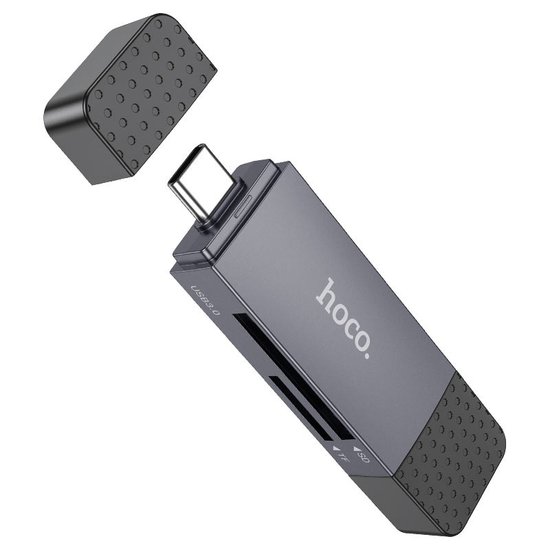 Кардридер - считыватель карт памяти Hoco HB45 Spirit 2-in-1 USB 3.0