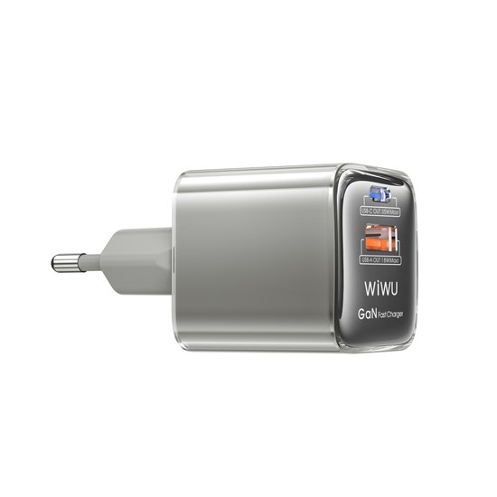 WIWU МЗП Wi-U032 Jello 35W QC+PD GaN Fast Charger