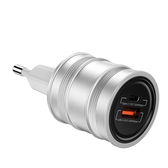 WIWU СЗУ Wi-U028 Cheer 35W QC+PD GaN Fast Charger