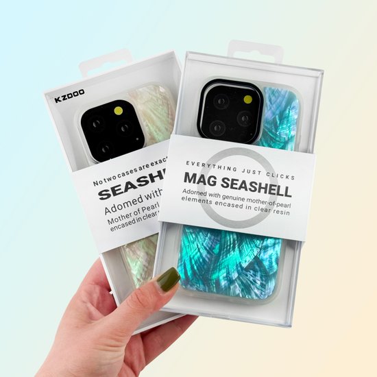 KzDoo Mag Seashell Case iPhone 16 Pro Max